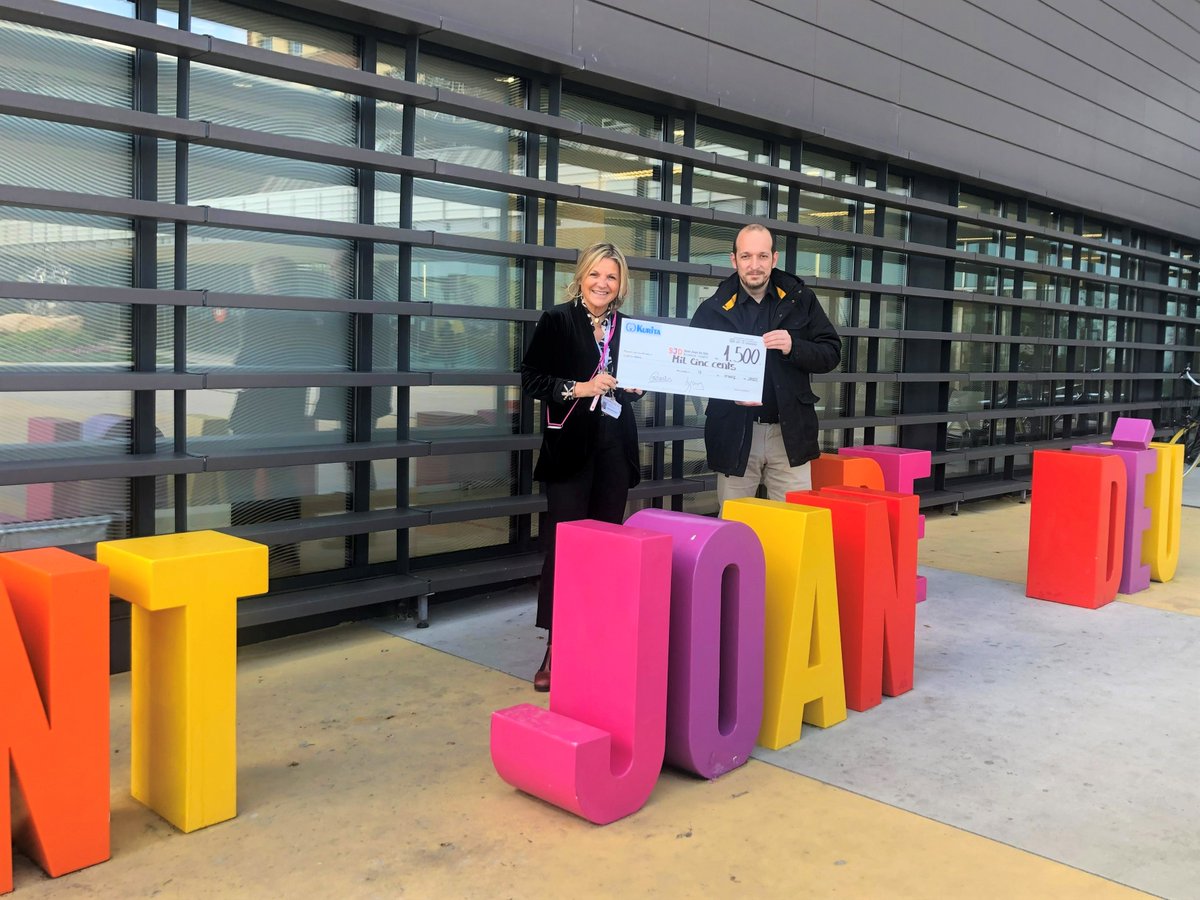KuritaGlobal's tweet photo. Kurita is so proud to support Hospital Sant Joan de Déu Barcelona on their project ‘Rare Commons’, focused on the biomedical study of #rarediseases that affect children.

Learn more about Rare Commons Project: https://t.co/TlRAi8DSe6

#KuritaWithHeart
@SJDbarcelona_es https://t.co/1X8At8siq6