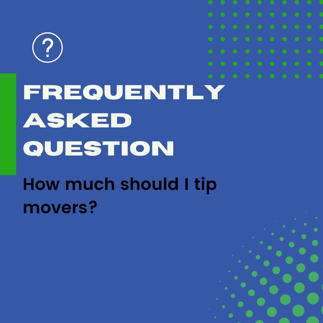 StorageFamily's tweet image. Whatever you think their service was worth! If the team does a good job and you are happy with their work, they would greatly appreciate any extra they get. We suggest thinking about a server's tip; between 10% to 15% of your bill.

For more FAQs, check callfamilymoving.com/faqs.html