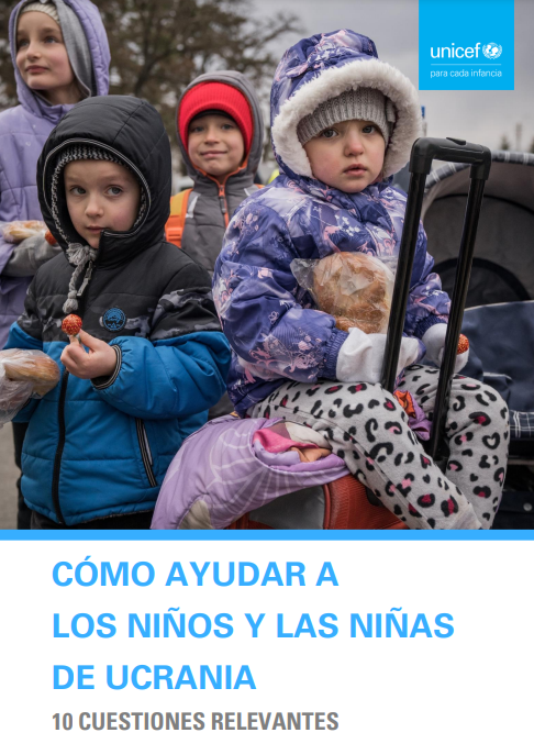 Las numerosas dudas e inquietudes planteadas en estas semanas sobre cómo ayudar a las niñas y niños de #Ucrania en estos momentos, han motivado a <a href="/unicef_es/">UNICEF España</a> a elaborar esta guía realmente útil ➡️ bit.ly/3tLGhYY