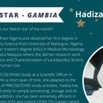 Image for the Tweet beginning: Meet ⭐Hadiza Umar ⭐our March