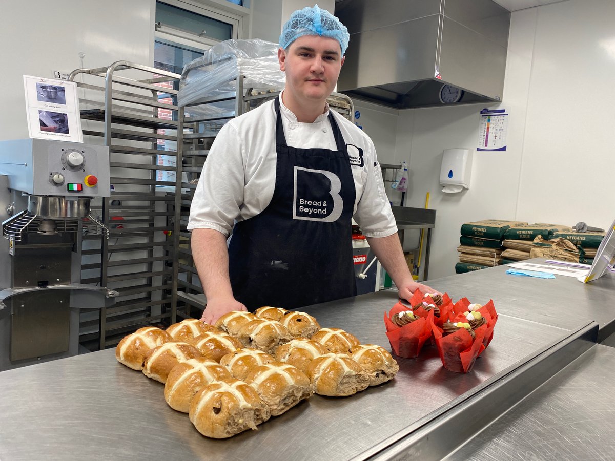 Thank you and goodbye to Scott, our amazing night baker who's moving on from Bread &amp; Beyond. Scott has been crucial to meeting the rising demand for our baked goods from our ever-growing customer base, as well as the supply of fresh bread to @PriorsCourt. Good luck in the future!