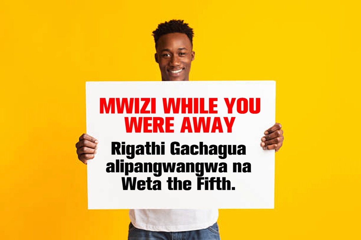 SHaddasah's tweet photo. #Mwiziwhileyouwereaway 

Welcome back the THIEFTH.

#OKADoneDeal Joe Ageyo Gideon Moi Martha Karua https://t.co/aw8VjjLm1Q