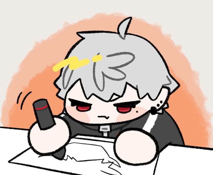 #KuzuArt
自画像。※トレスあり 