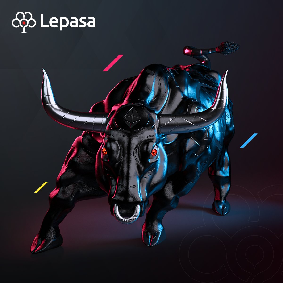 Lepasaorg's tweet photo. Bringing the most powerful &amp; ultra rare #NFTs on floor. #Lepasa Bulls can never be bought but they can only be earned by getting on board in #Discord Battleground. 

Join Lepasa Discord to participate: 
👉https://t.co/neLlNYdb08

#LepasaNFT #Metaverse #FiestaLepasa #VirtuallyReal https://t.co/aZ85pYgYdd