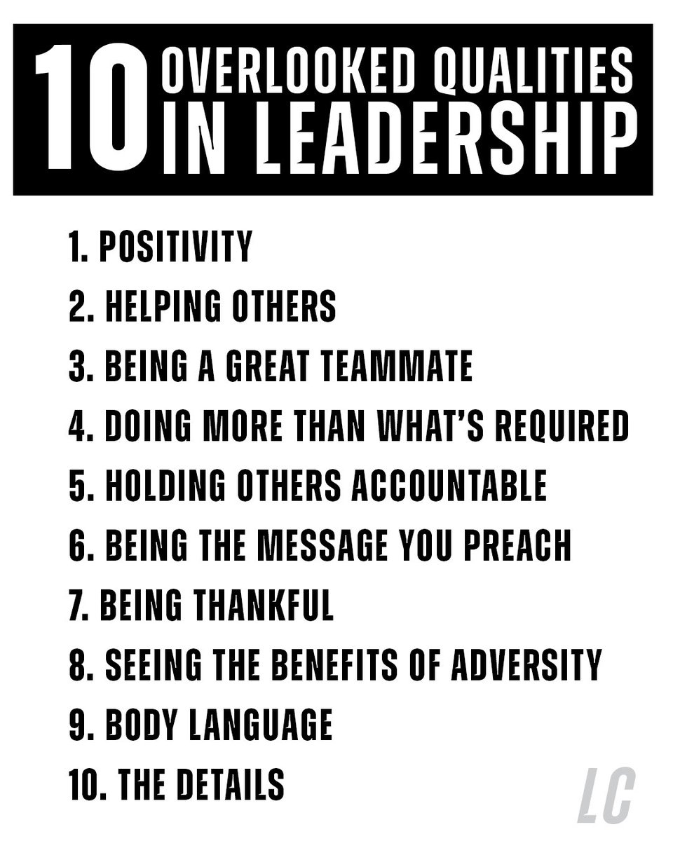 If you find yourself in a leadership role, don’t forget what it’s all about.