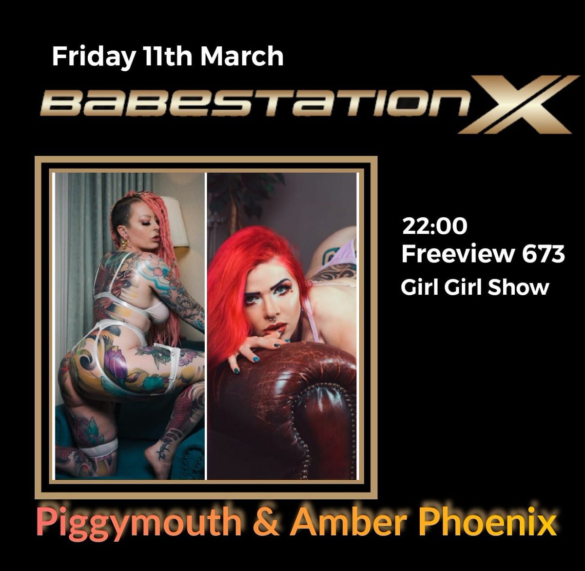 Tonight come and join @Amberfoxx1 &amp; @piggysmouth on cam from 22:00. https://t.co/95dv5GgS2P