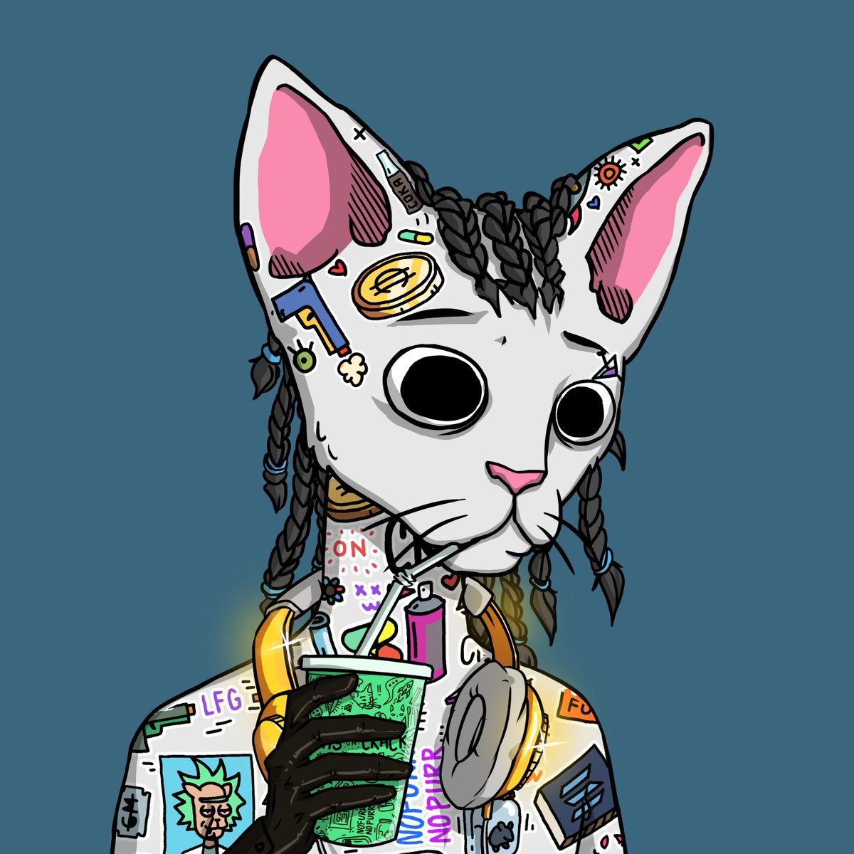 zakktrades_'s tweet photo. Just copped a rank 130 @CetsOnCreck for 5.1◎.
And tbh after the release of their roadmap, and seeing some of the artwork, I don't see why it can't make a move to 10 just like @DazedDucks did. https://t.co/baBNtC2Te4