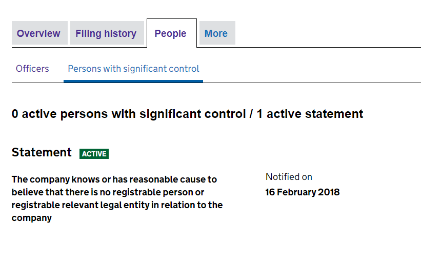 robdykedotcom's tweet photo. The company knows or has reasonable cause to believe that there is no registrable person or registrable relevant legal entity in relation to the company
#nhsopensource #opensource https://t.co/ifzt9L9HzS