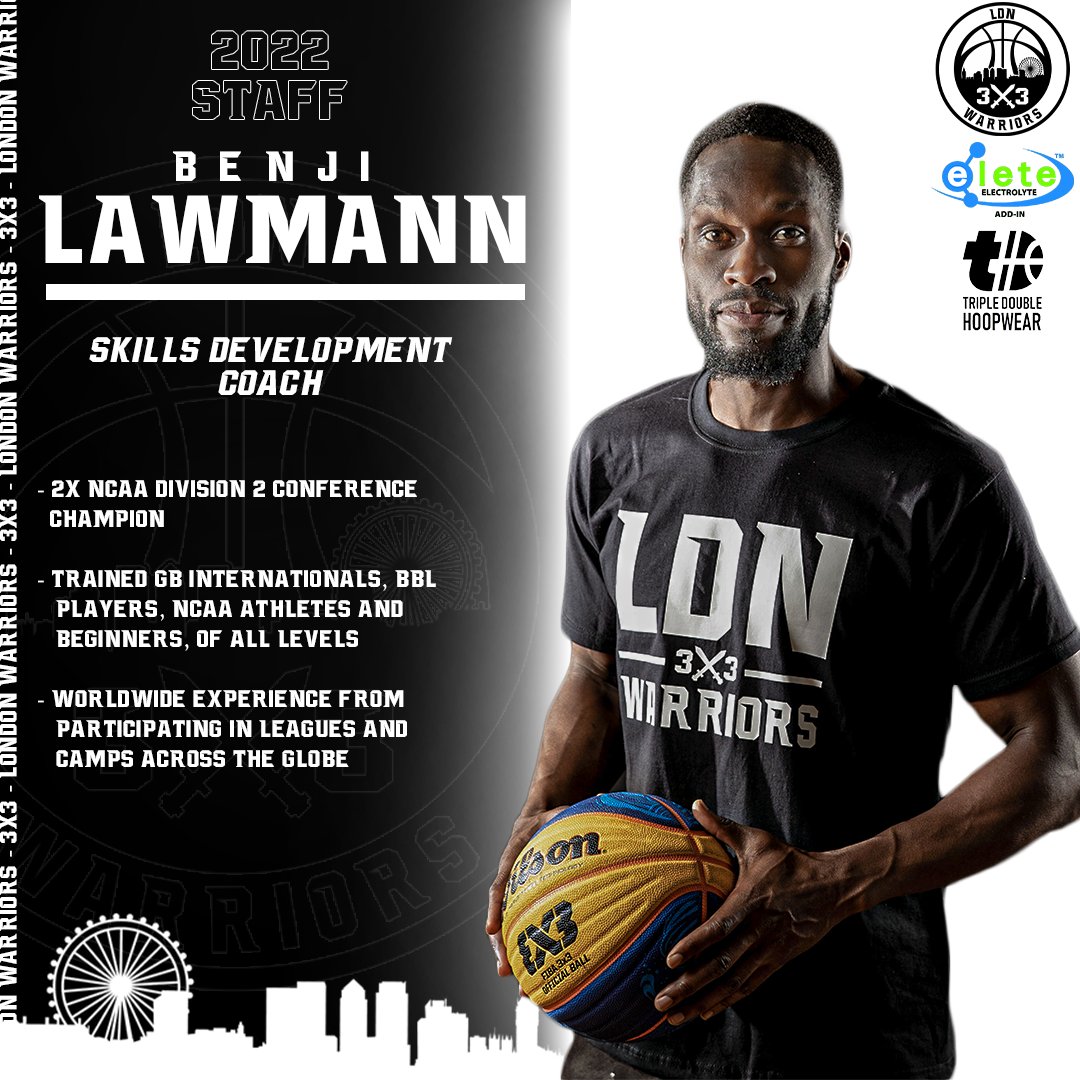 ldnwarriors3x3's tweet photo. Introducing Benji Lawmann!

Benji returns to the LDN Warriors with renewed enthusiasm and drive to succeed with the players.

"Happy to be back and with a different focus this year. Looking forward to helping each player/team grow and develop" 

#WelcomeBenji  ⚔️🏀 https://t.co/9HieLKwOJz