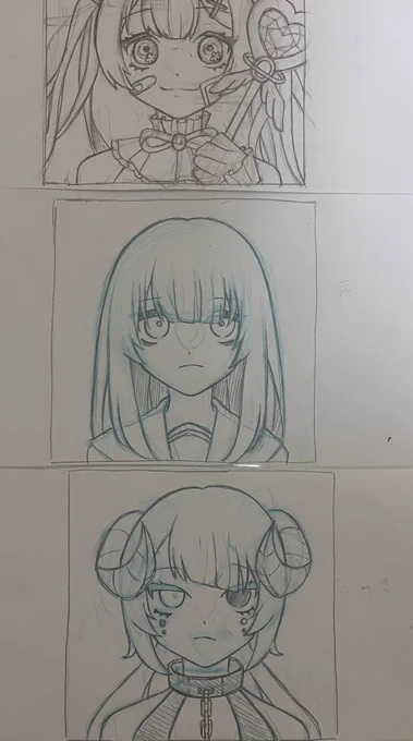可愛子ちゃん描けたぜ 