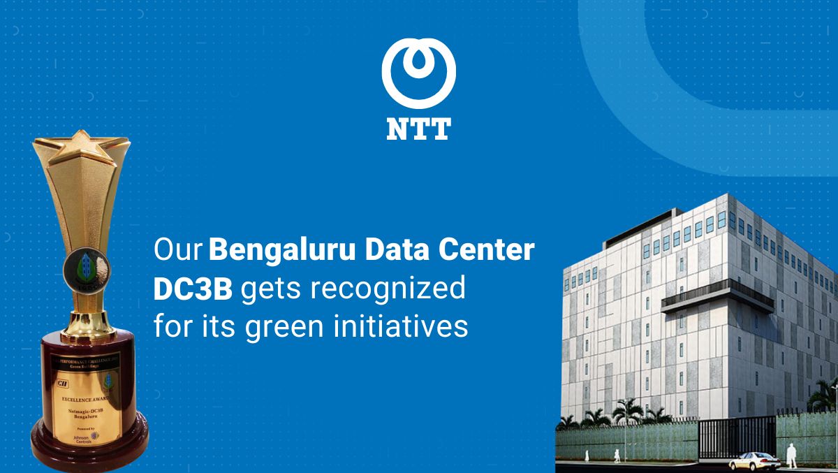 We’ve been awarded the Excellence Award in the Data Center Building category at the IGBC Performance Challenge 2021 for our #sustainability efforts at our Bengaluru DC3B Data Center! Well done to our team in #India! 
#sustainability #datacenter @NTT_GlobalDC_IN