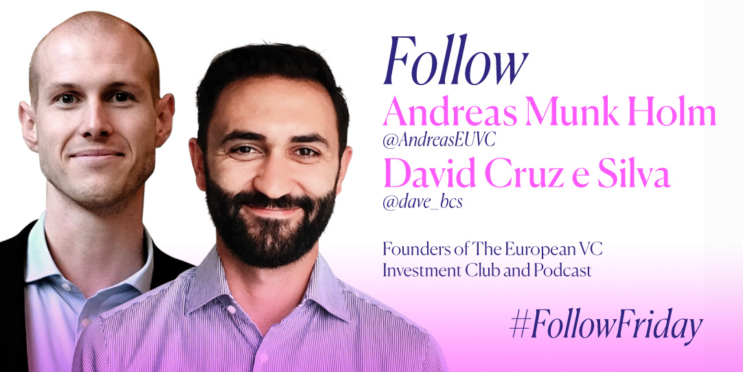 EIF_EU's tweet photo. This #FollowFriday, we're introducing you to @AndreasEUVC and @dave_bcs, the creators of https://t.co/xxxdp80oG4 🎙 Among others, they're building a go-to podcast on #EuropeanVC, hosting prominent experts in #VC with 50+ episodes of insight incl. @EIF_EU. Have a... listen 🎧 https://t.co/UZ4rzDgGMj