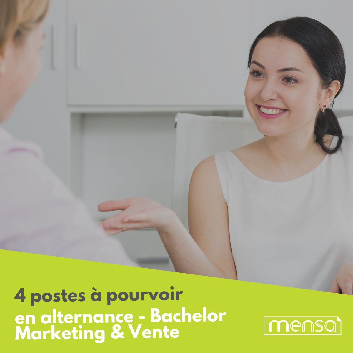 MENSAFORMATION's tweet image. Vous vous orientez vers un #Bachelor #Marketing et #Vente à la rentrée ? 4 #postes sont à pourvoir en #alternance dans notre centre de #formation. Plus d'informations auprès d'Allan 06 95 32 04 25 #rentrée2022 #RM2C #professionnalisation #apprentissage #recrutement