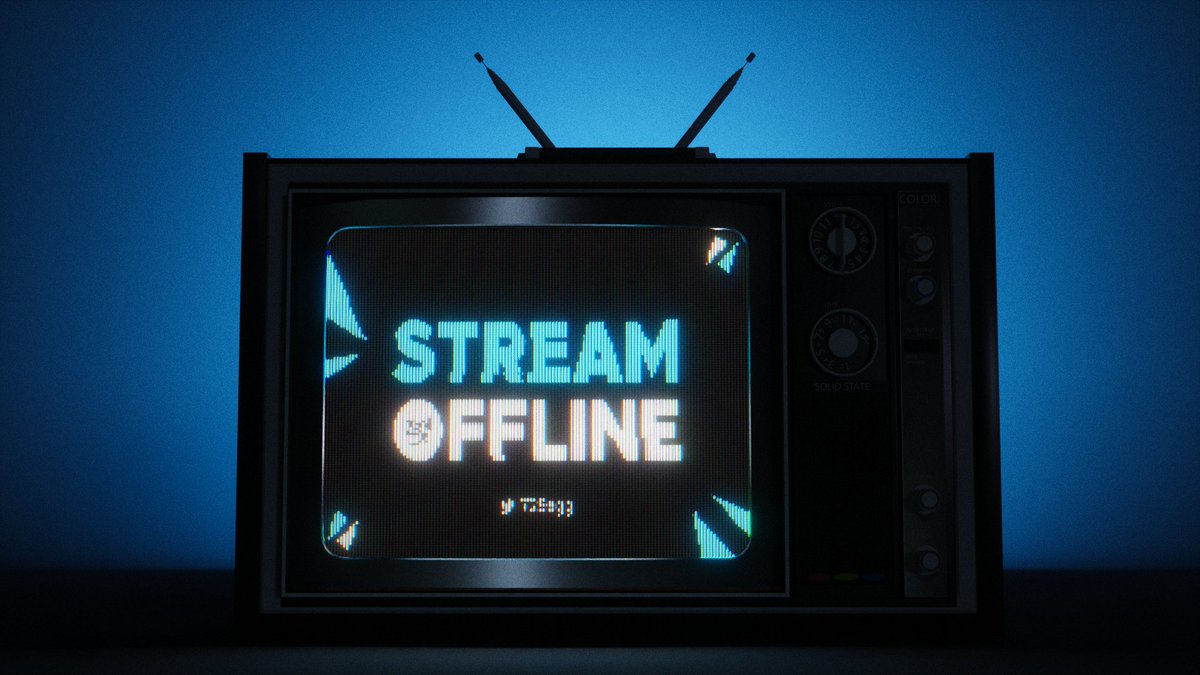 NuahDZN's tweet image. "Lights-Out" - Stream Offline Graphic