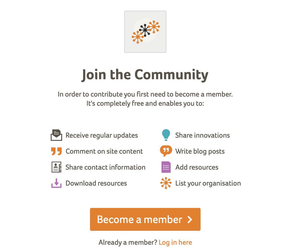 Are you a member of <a href="/MHInnovation/">MH InnovationNetwork</a> Network?
Don't be left out!  Join the global community of mental health innovators today -> mhinnovation.net/join-community
#mentalhealth
#GlobalMentalHealth
#innovation 
#mentalhealthmatters
