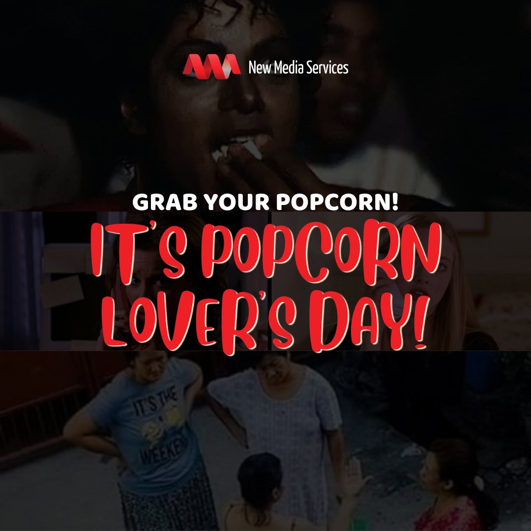 NewMediaAUS's tweet photo. Binge-watching your favorite series? Catching up with friends? Serving piping hot "tea" with your officemates? Don't forget to pair your viewing and listening pleasure with freshly made popcorn!
#popcornloversday #movienight #servingtea #HappyThursday #bingewatch https://t.co/lbh64CXmj4