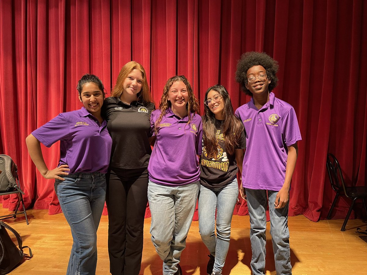 Our SGA kids attending the monthly BCASC meeting at Cooper City.