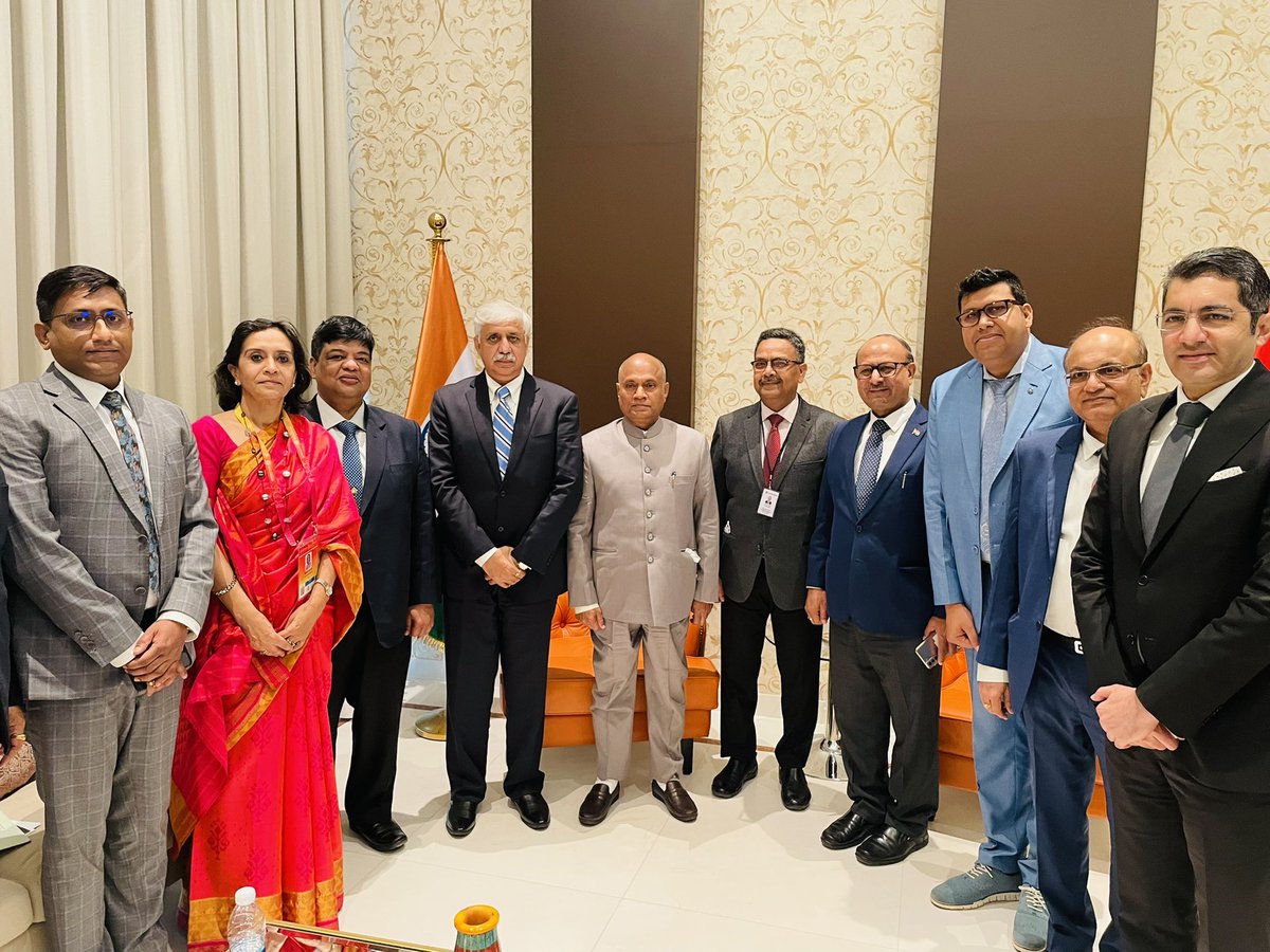 GajendraPSingh9's tweet photo. Business Delegation of Steel Industry lead by Shri RCP Singh ji, Steel Ministry at #dubaiexpo2020 #IndiaPavilion #mosteel #RCPSingh https://t.co/TThttg8q6Q