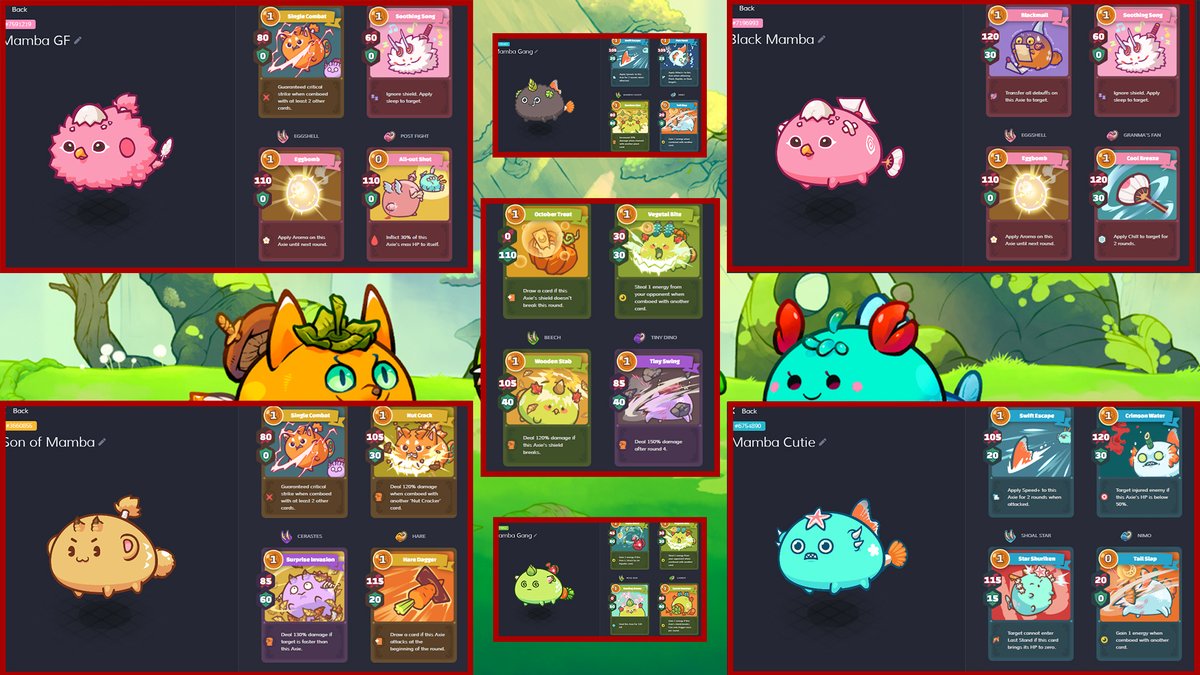 If I gave you a chance to choose your 3 Axies which three Axies you will select?