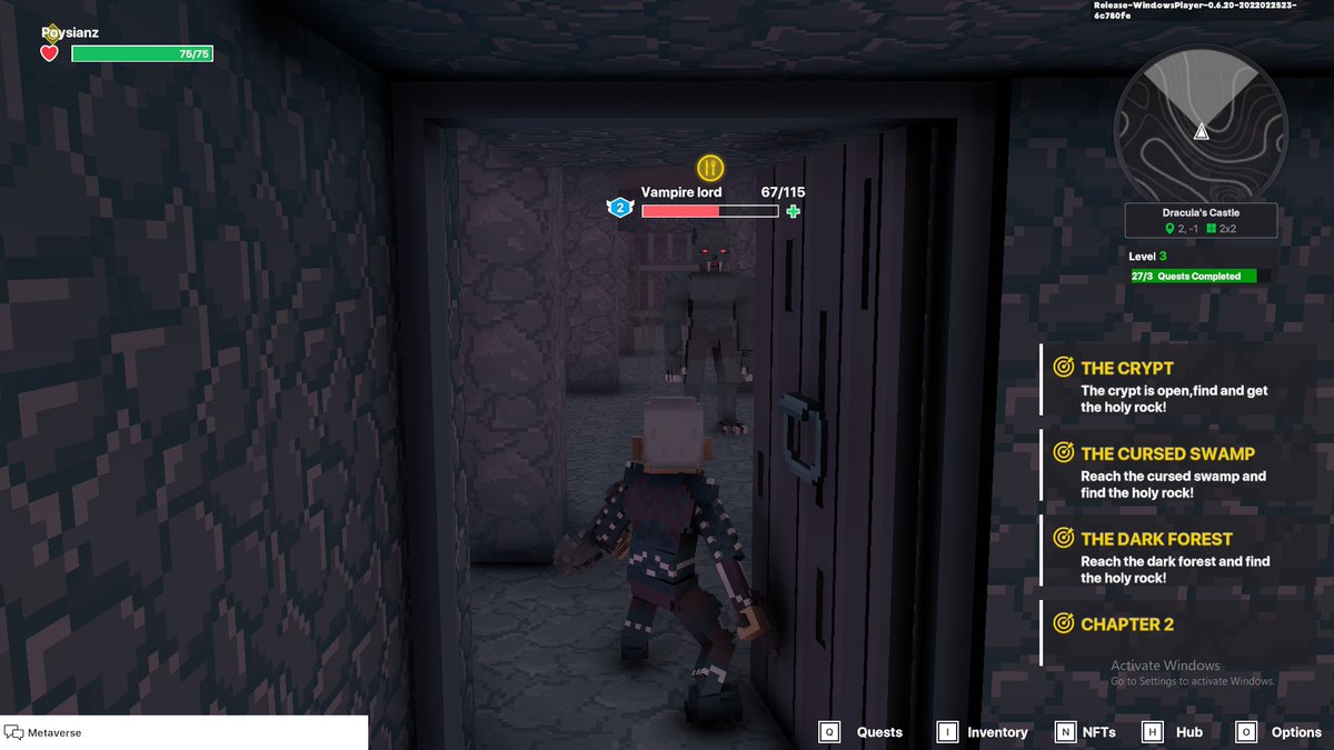 48thbookmark's tweet photo. @TheSandboxGame I just participated in the daily #SandboxAlphaS2Contest for a chance to earn up to 1,000 $SAND! Starting March 10 - Show your love for Dracula. Check out my screenshot below! 👇 #SandboxAlphaS2 
@Mcallspace @AMITY2040 @_Lomo2 https://t.co/3fVl9fbXVH