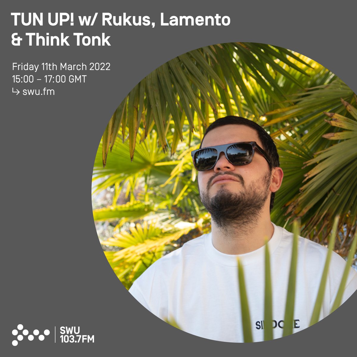The_Rukus's tweet photo. All up on @SWUFM this afternoon with my special guests @lamen7o and @THINK_TONK1 - we got you covered from 3pm-5pm.. tune in via https://t.co/zK9adaEAer 📡📻🎼💜 https://t.co/cP4AXKFYrP