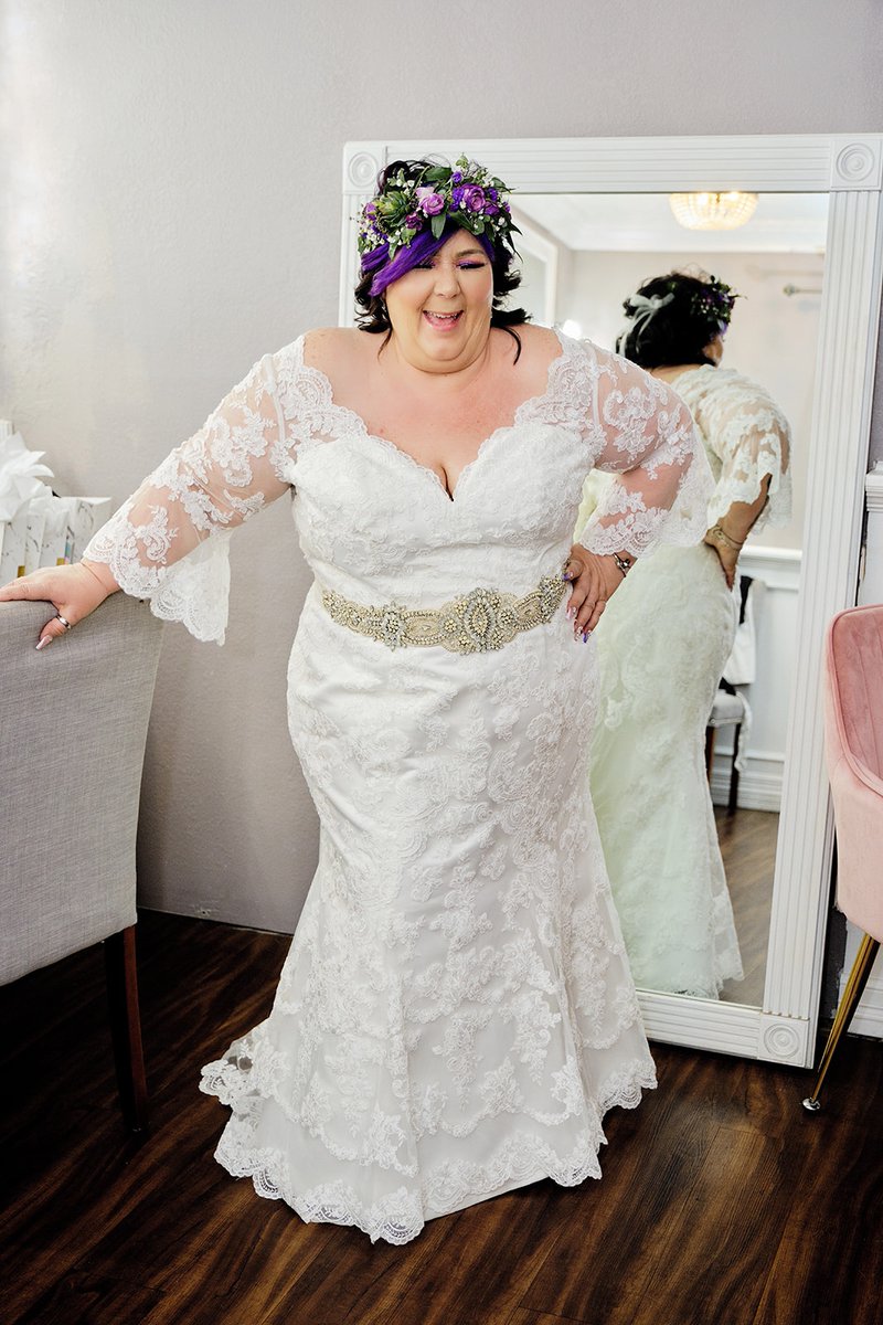strutbridal's tweet photo. Lori and Pam came to visit our Tempe, Arizona bridal store to find their dream wedding dresses.We were so excited to curate their perfect bridal looks in order to help them surprise one another. Both from Strut! 💕#2brides #queerwedding #bridaldresses #bridalshopping #brides https://t.co/JkO94fC4Ou