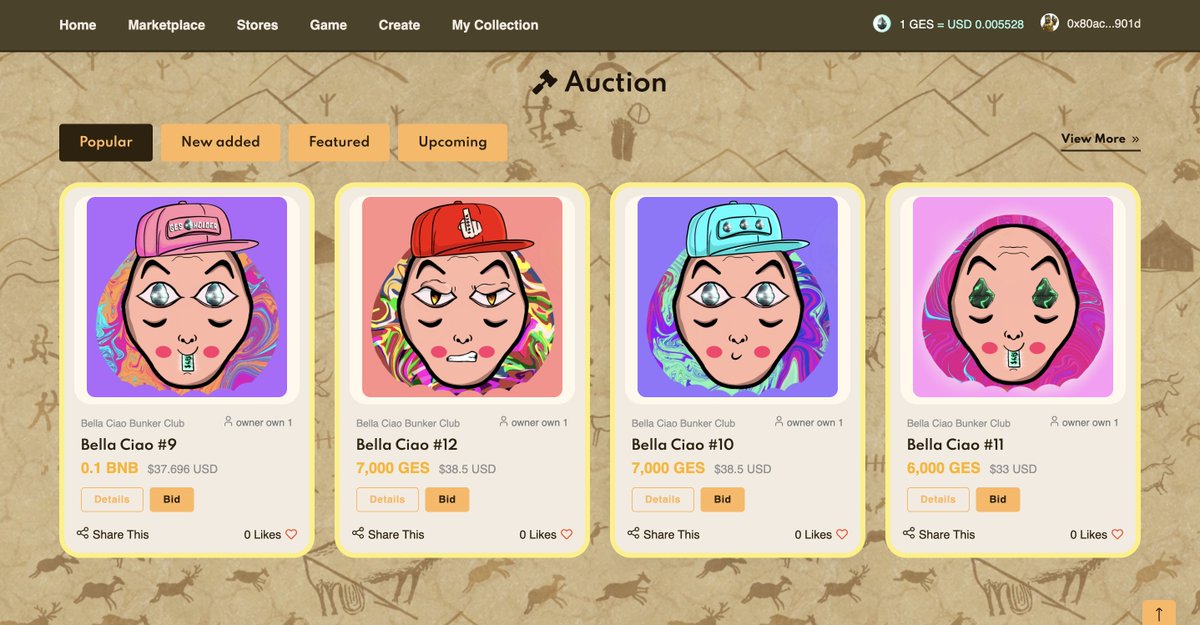 Stoneage NFT tweet media