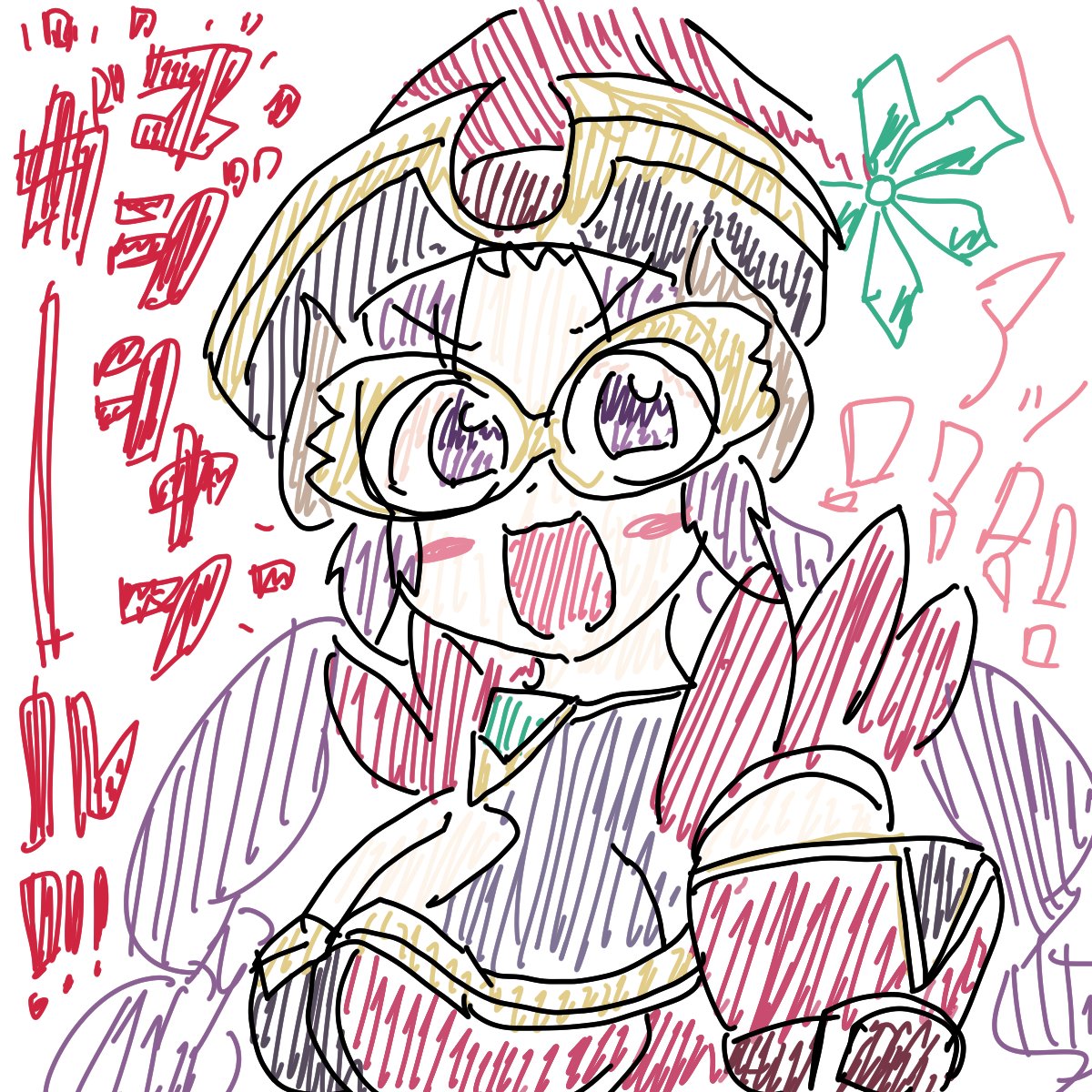 20分で描いた叫ぶナナカ
雑だけどこれくらい力抜いていこう
#プリコネR 