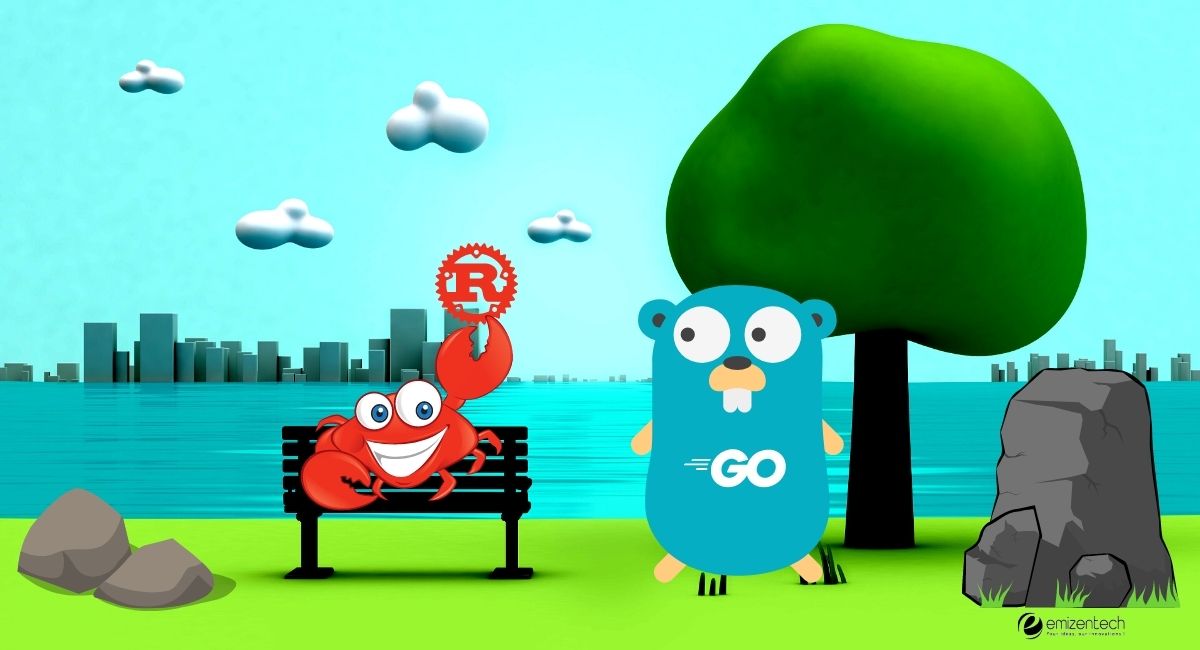 Check out this blog to know about #Rust vs. #Golang: which one is better?

<a href="/EmizenTech/">Emizen Tech</a> 

emizentech.com/blog/rust-vs-g…

#rustlang #rustprograming #golang #go #Developer #ecommerce #ecommercewebsite #iot #ecommercebusiness #WebsiteDevelopment #web #tech #technology #business #Trending