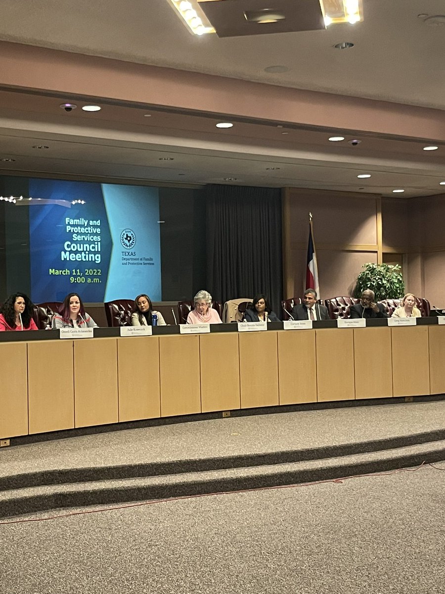 texrising's tweet photo. It’s a packed hearing room at the TX Dept of Family and Protective Services today. 

We’re here with partners to testify in support of transgender kids and the families who support them 🏳️‍⚧️ 

stay tuned for more throughout the day! https://t.co/3xUC8SK0Fm