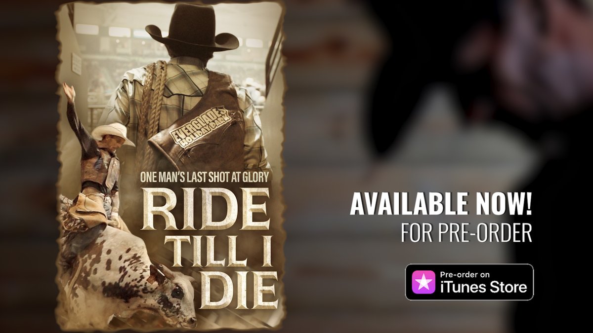 RIDE TILL I DIE now available for pre-order on iTunes! Reserve your copy in anticipation of the film's release on demand throughout the U.S. &amp; Canada on April 8, 2022. 
Click on the link below: 
itunes.apple.com/.../ride-till-…
<a href="/iTunes/">iTunes</a> <a href="/AppleTV/">Apple TV</a> @GravitasVOD