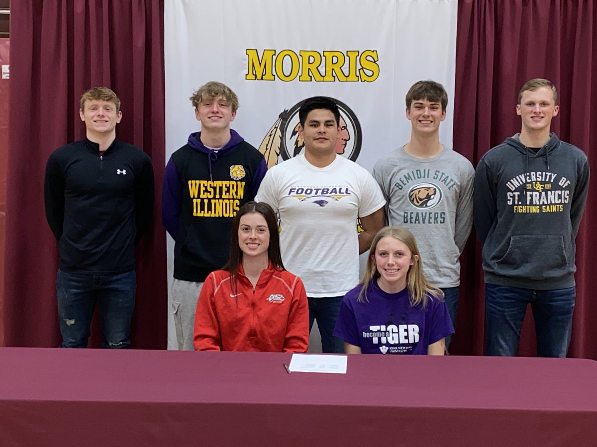 Best of luck to these senior athletes that have committed to playing at the next level next year!