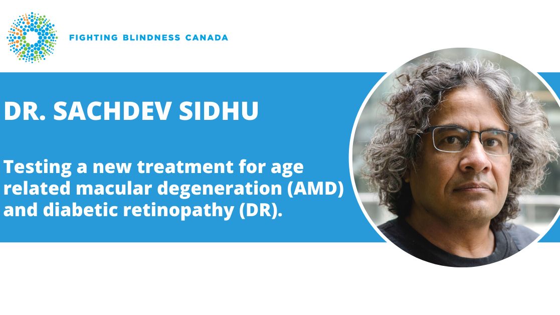 Announcing one of FBC's 2021 Research Grant Competition winners, Dr. Sachdev Sidhu, <a href="/UofT/">University of Toronto</a> for his project, Testing a new treatment for age-related macular degeneration (AMD) &amp; diabetic retinopathy (DR). bit.ly/3FjkATM #ResearchGrant #VisionHealth <a href="/TRACantibodies/">TRAC</a>