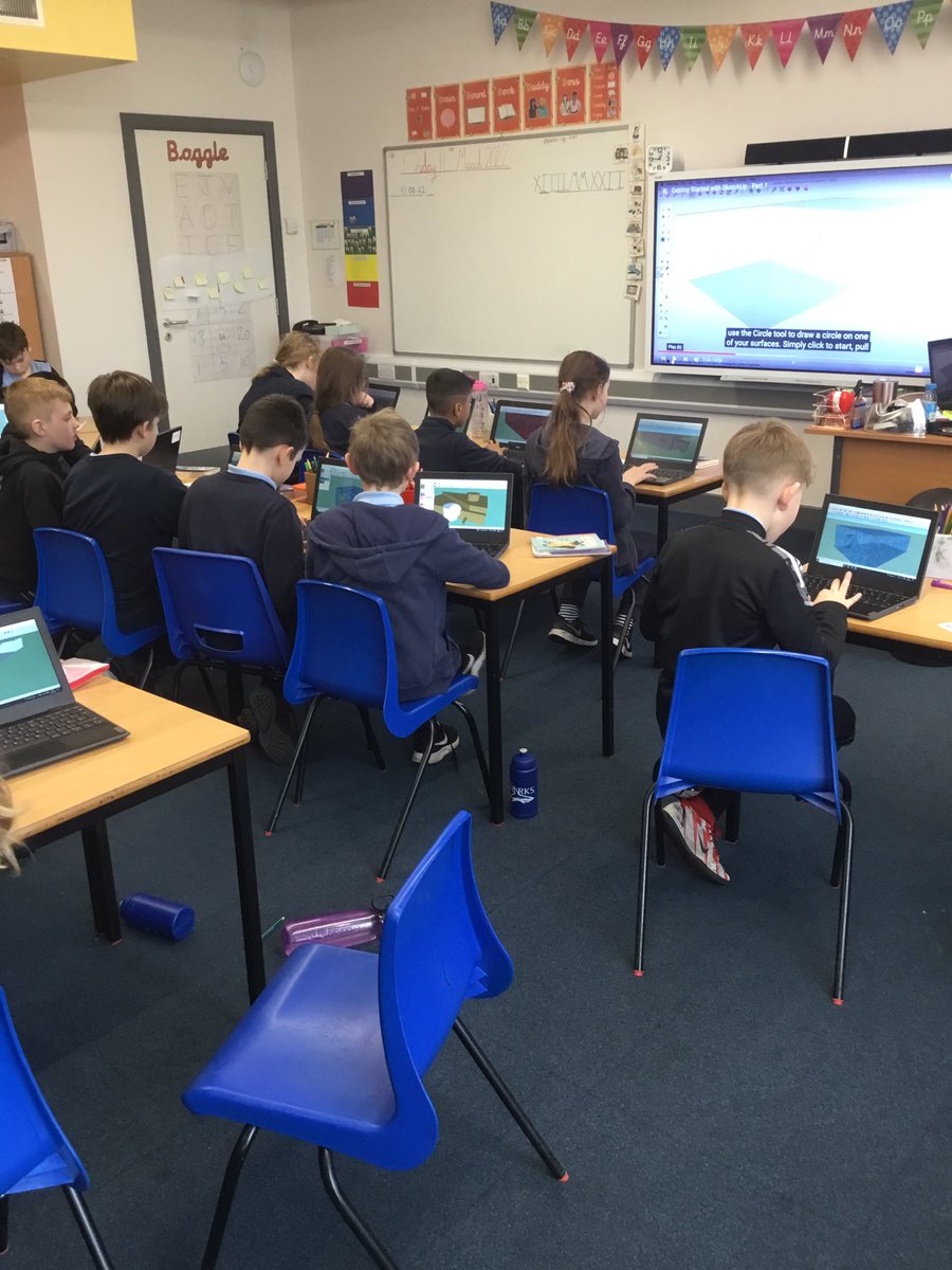 Today we are starting our unit on sketch up. We are using the drawing tools to change 2D shapes into 3D shapes to create a house! <a href="/AHMrStevenson/">Year 6 - Mr Stevenson</a>