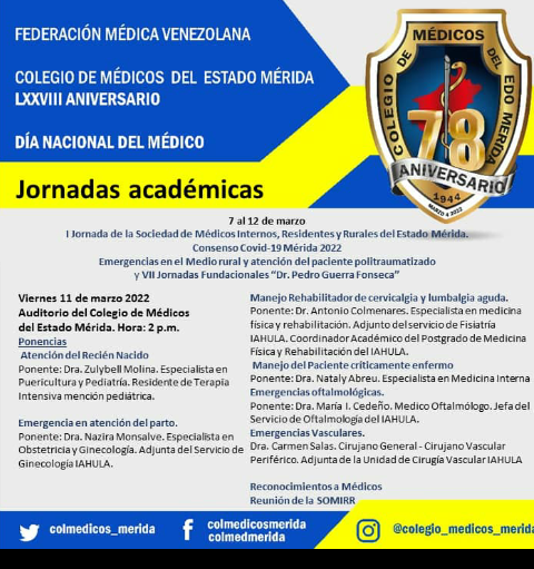 medicos_merida's tweet photo. Está tarde inician jornadas académicas en el Colegio de médicos de Mérida. Inscripción a partir de la 1:30 p.m.
#colegiodemédicosmérida
#Mérida https://t.co/TilJgL8x6q