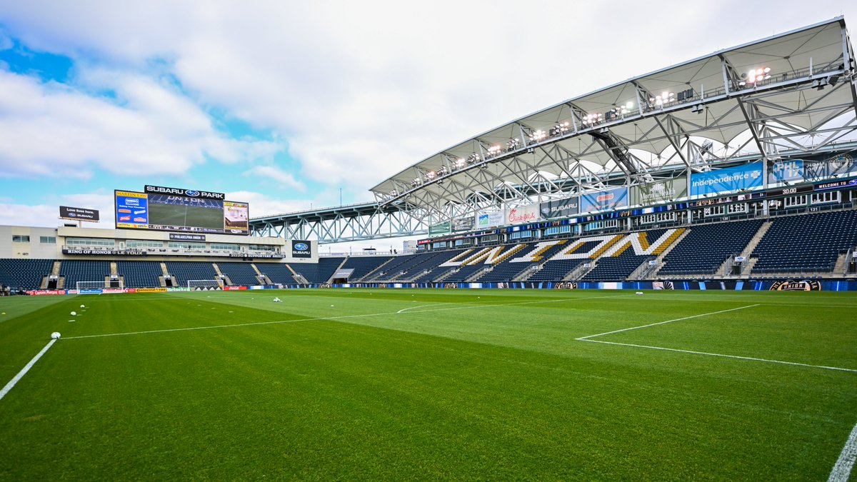 PhilaUnion's tweet photo. Anyone wanna hangout?? Maybe tomorrow at 7:30pm at @Subaru_Park?? 

Ok see you there :) https://t.co/06IvYBNQqd