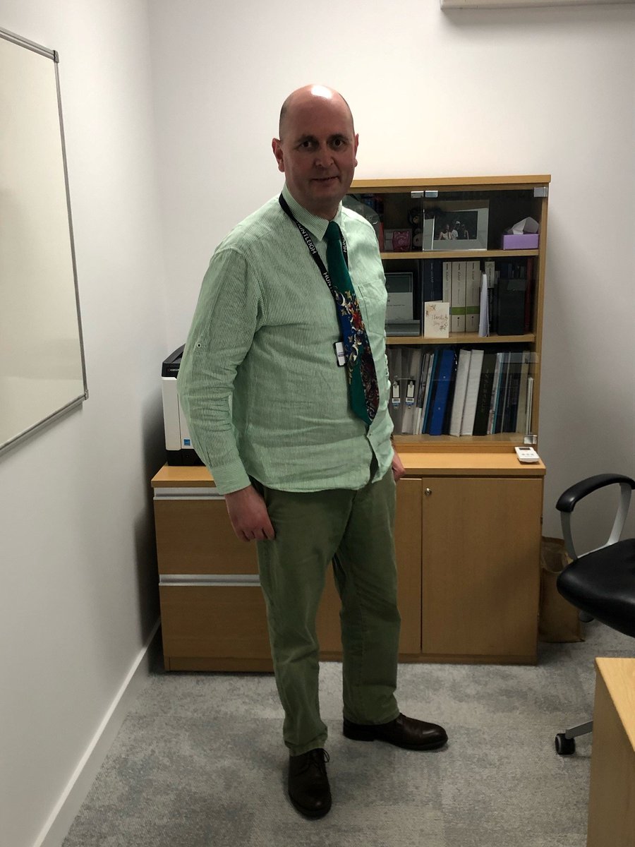 Huntleighdiag's tweet photo. Another fantastic few days celebrating #LymphoedemaAwarenessWeek. Thank you to our staff for showing their support and wearing green today. #Lymphoedema #LymphoedemaAwareness #LymphoedemaMatters #LymphAssist https://t.co/5AqhmIibBN