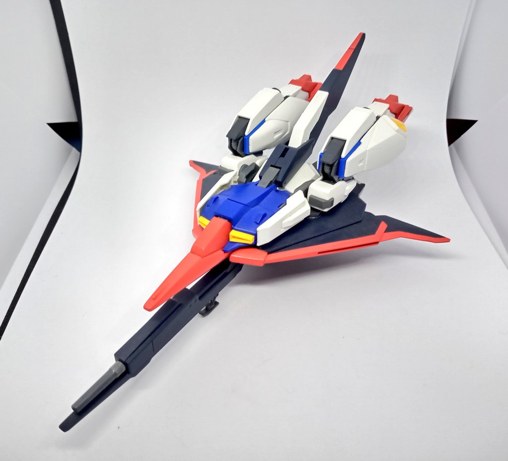 1 144 Hguc Zガンダムウェーブライダー基本塗装完了ー ウイング翼端の 神原みずきのイラスト