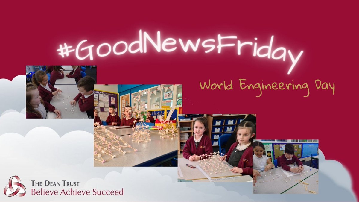 thedeantrust's tweet photo. Pupils @DTPartington put their engineering skills to the test for #WorldEngineeringWeek with the Marshmallow Challenge to see who could build the tallest structure with just marshmallows and toothpicks! Congratulations to the winning forms Y6CR and Y2HW #GoodNewsFriday#engineers https://t.co/FST8PFI4Qt