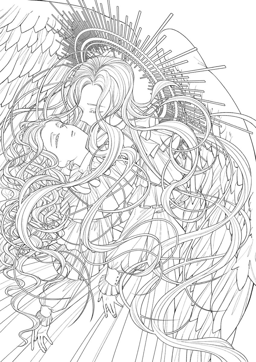 #線だけでフォロワーさんを惚れさせる 