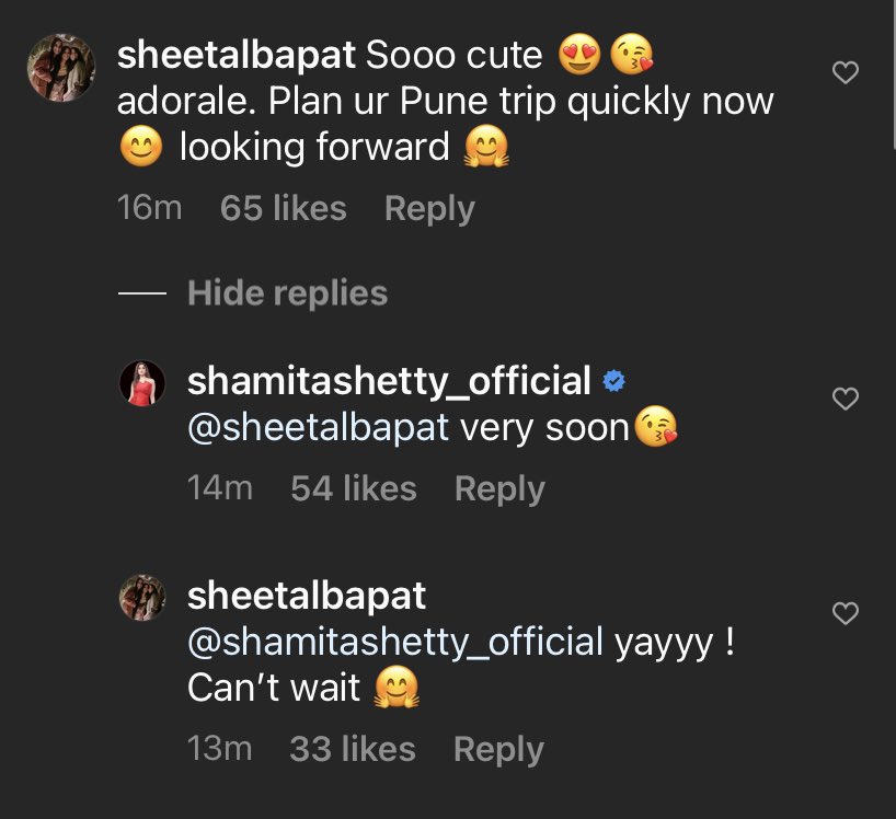 shamitaxfairy's tweet photo. this is so cute omg 🥺
#ShaRa #ShaRaFam #ShaRaForever #ShamitaShetty #RaqeshBapat https://t.co/7RrylxFApO