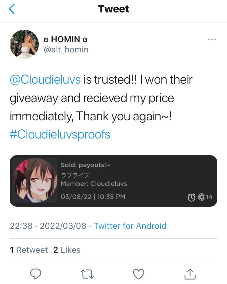 ✦ Cloudie tweet media