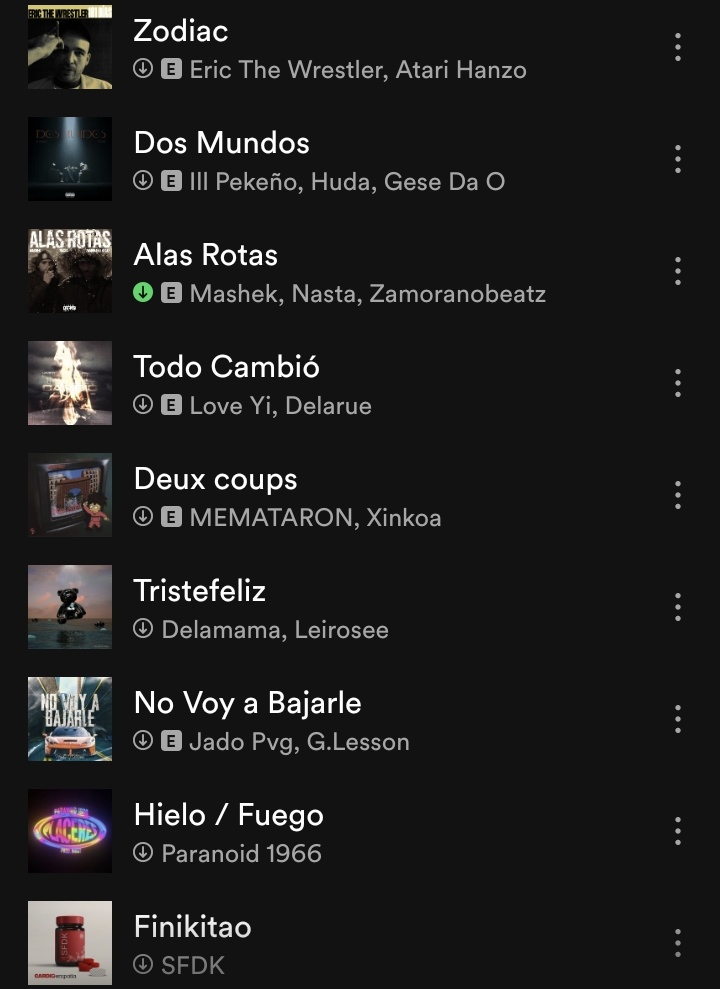 PLAYLIST ACTUALIZADA 👇🏻

Ficha Radar Salvaje 🔥 con lo nuevo de...

Eric The Wrestler y Atari Hanzo
<a href="/Pekeuno1/">PEKEÑO, THE THIRD</a> <a href="/hvdalaamarti/">hudalaamarti</a> <a href="/gesedaomusic/">josé</a>
<a href="/Love_y_i/">YI❦</a> 
<a href="/delamamalvc/">DELAMAMA</a> <a href="/ProdbyLeirosee/">ProdbyLei</a> 
<a href="/SFDKoficial/">Sfdk</a> <a href="/yozatu/">Zatu Rey</a>

open.spotify.com/playlist/7Lfmg…