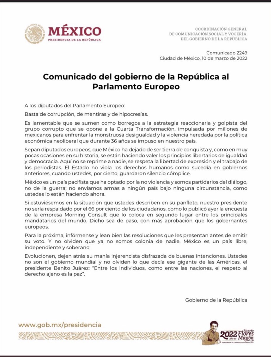 pedroferriz3's tweet photo. ¿Esta carta la escribió?

1. El presidente de Mexico
2. Un gato resentido https://t.co/AqC7CFH4LX