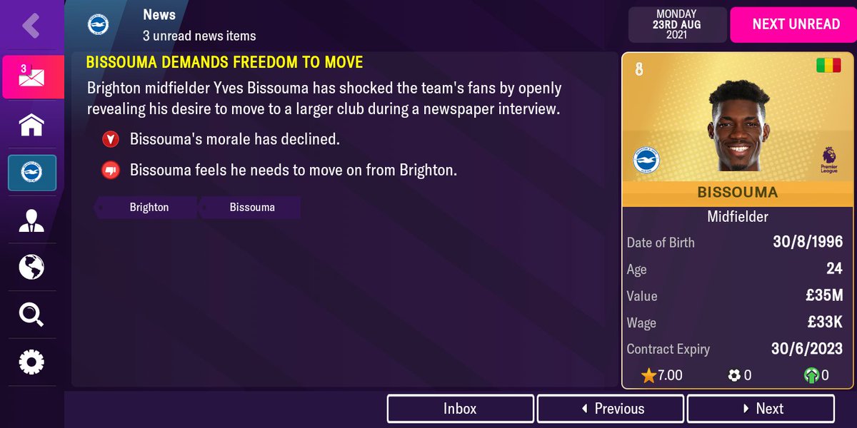 You couldn't write it #bhafc