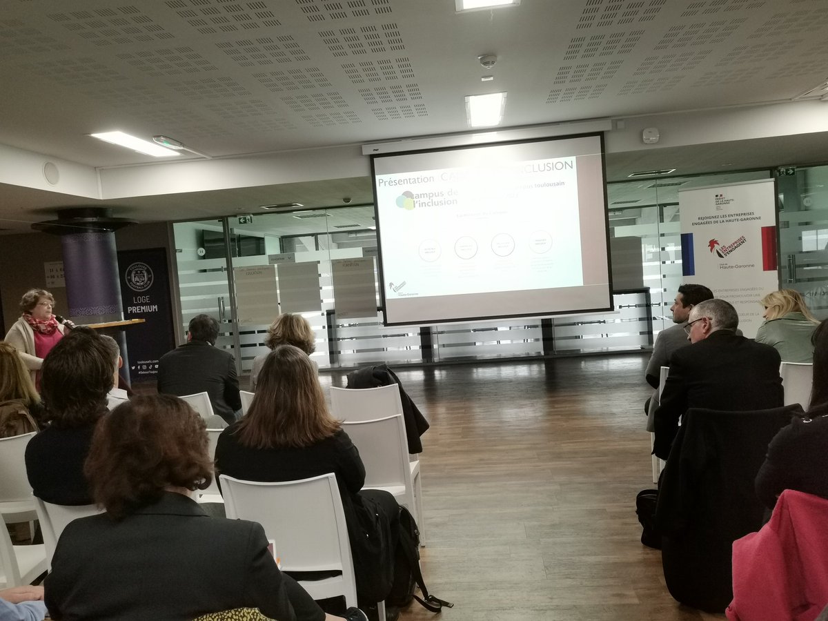 MEDEF31's tweet photo. Matinale avec les entreprises leaders et membres du club des entreprises s'engagent en Haute-Garonne @LesEsengagent
Placer l'emploi au cœur de l'inclusion un engagement fort pour le #medef31 @FACEToulouse
@StLesenechal @JimenezValrie2 @PrefetOccitanie @TlseMetropole @t_costes https://t.co/ddbEZAS0uQ