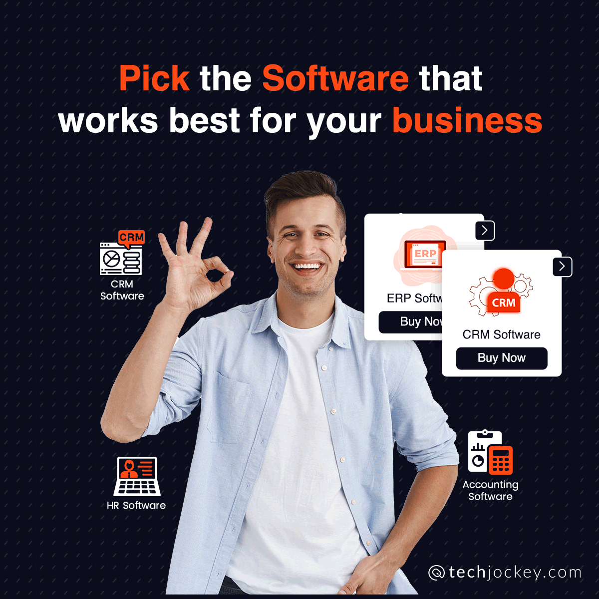 TechJockeys's tweet photo. Buying Business Software Made Easy with https://t.co/2wrEY3DR93
Techjockey is a trusted eCommerce platform that allows you to buy IT solutions with 100% secure payment.
PART-1/2
#softwarekaamazon #techjockey #softwarebuying #softwaresimplified #startup #business #smbs #india https://t.co/82ItXkVvi2