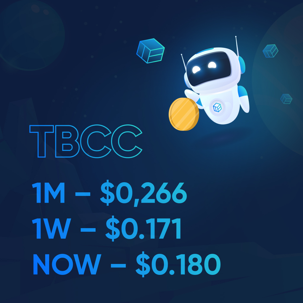 TBCC_ex's tweet photo. We are excited to share our weekly price update! #TBCC has great growth potential. It is the right time to invest, isn’t it?😏

❗️You can buy TBCC on the following platforms:
https://t.co/4LLhY5gBsF
https://t.co/gjRaoZVWFv
https://t.co/sI8c0lQ0xk
https://t.co/ZCd2Jk06RM https://t.co/biV85pT6Jp