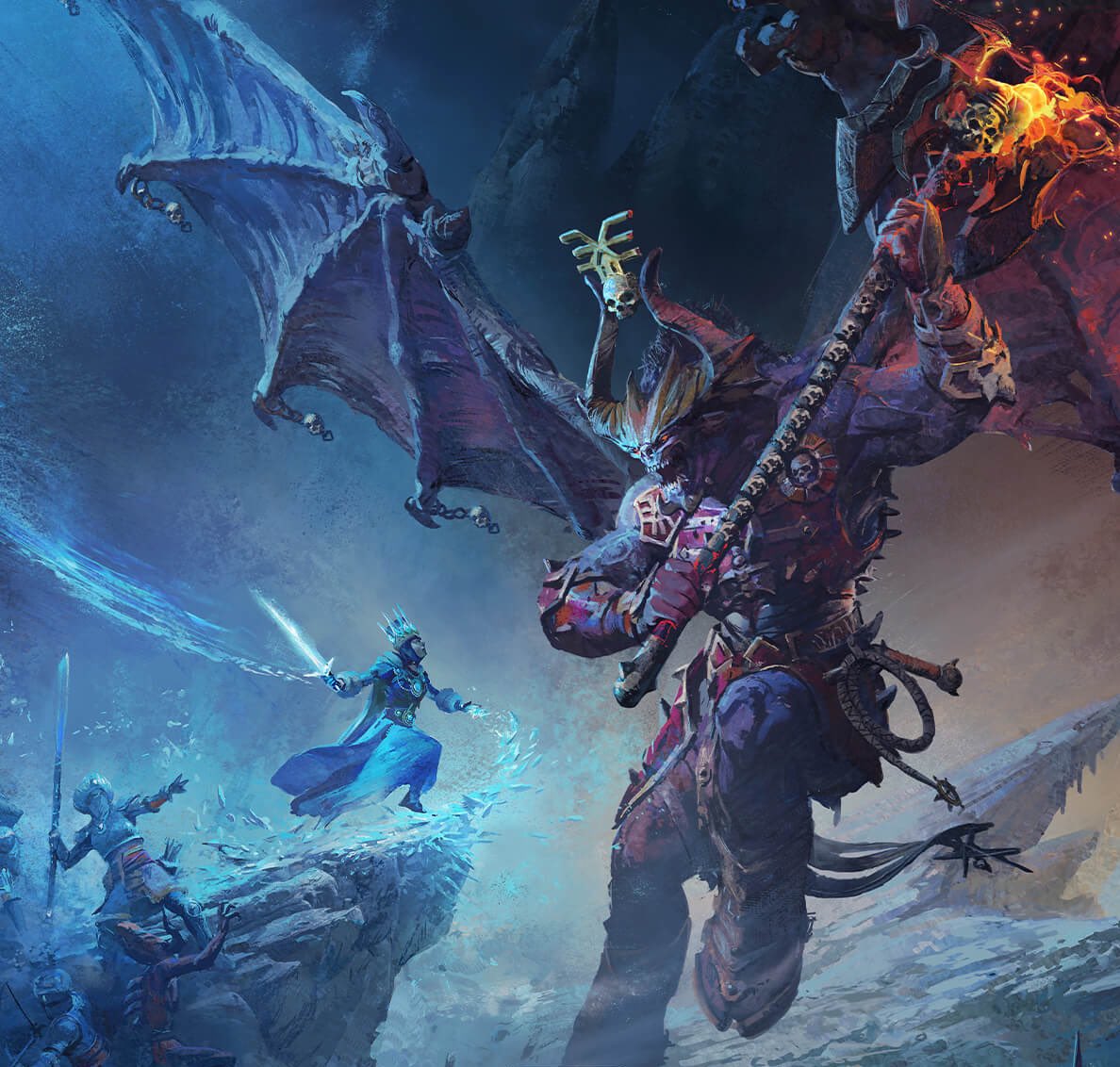 Proud to say I played Exalted Bloodthirster in Warhammer Total War III. Check it out 
#gaming #voiceover <a href="/voiceacting/">Voice Acting</a> #warhammer #totalwar3