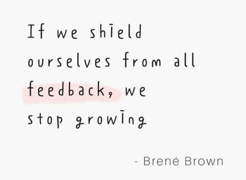 LucyFi23's tweet photo. An uncomfortable truth this week. It takes immense courage to ask for and fully accept real feedback. As George Raveling says ‘ The best feedback is what we don’t want to hear’. @BreneBrown says it all here.  @patriciamannixm @niamhickey @Leaders_SoE  #pdsl #leadership https://t.co/fOqUfxw7cW